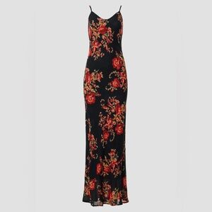 Reformation “Parma” Bias Cut Floral Dress